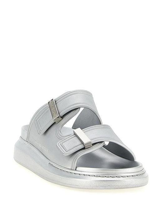 McQueen White 'Hybrid' Sandals