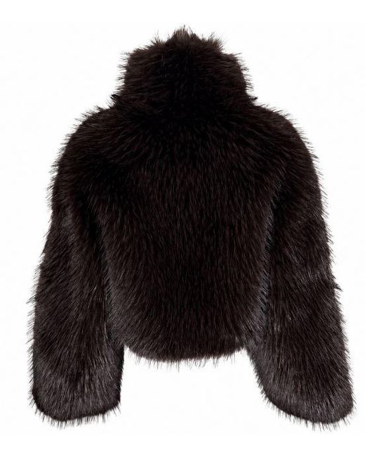 Pinko Black Polyester Coat