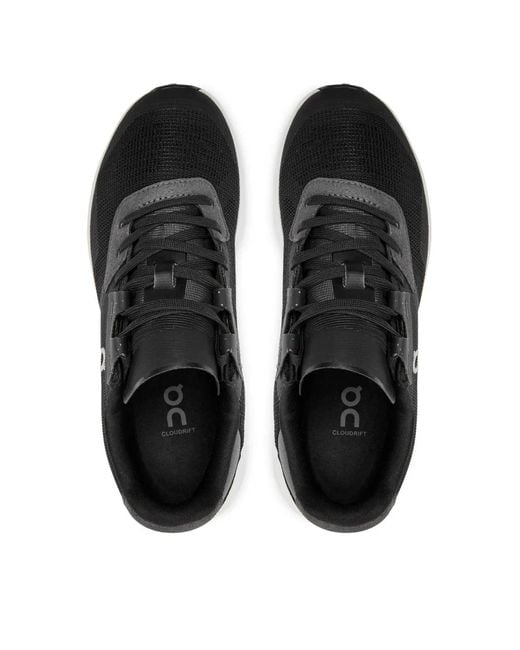 On Shoes Black Cloudrift Sneakers