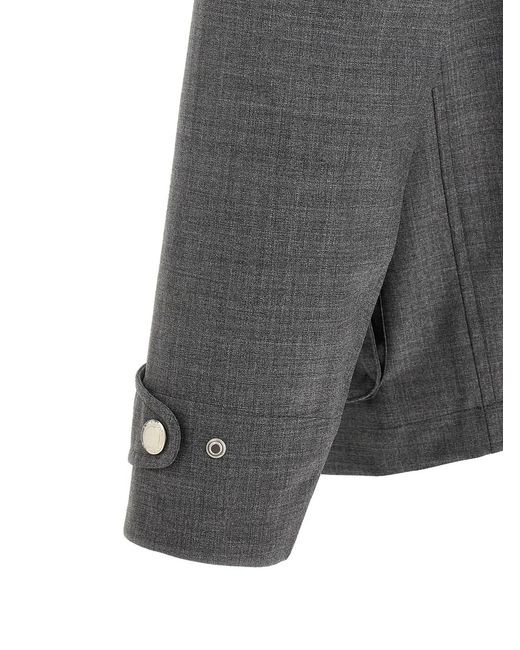 Brunello Cucinelli Gray 'Field' Jacket for men