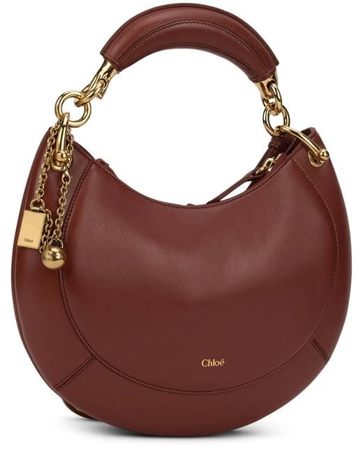 Chloé Brown Shoulder Bag With Strap