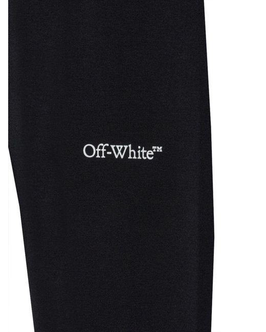 Off-White c/o Virgil Abloh Black Bookish Logo Band Legging