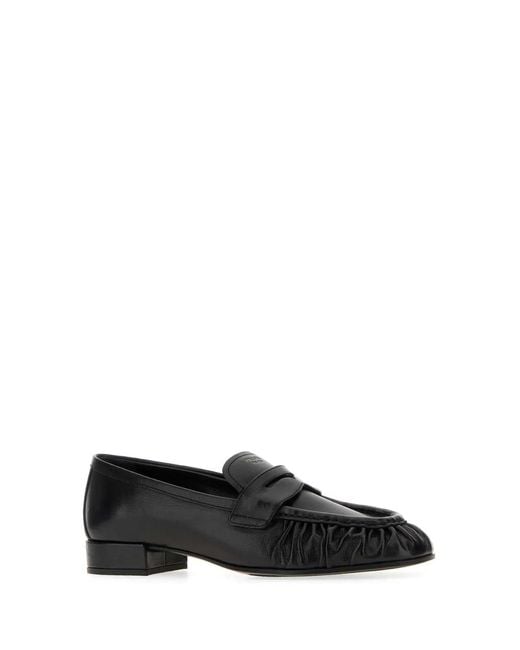 Prada Black Mocassini