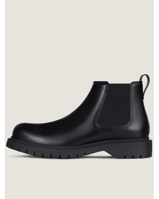 Givenchy Black Leather Boot for men