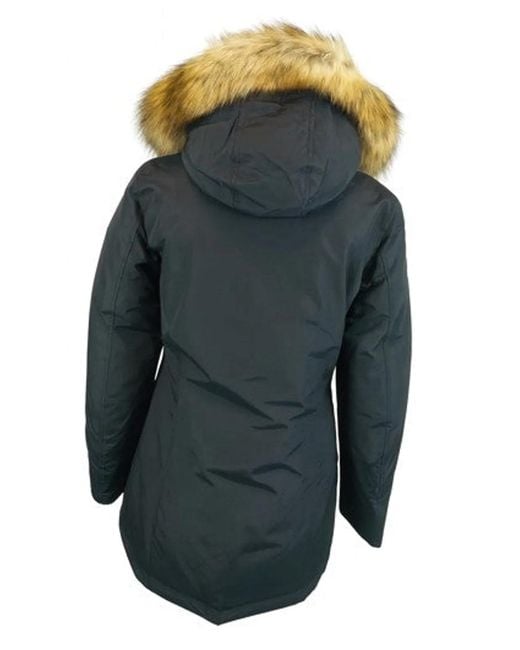 Woolrich Blue Polyamide Casual Coat