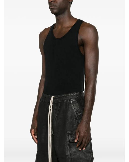 Rick Owens Black Cargobela Shorts for men