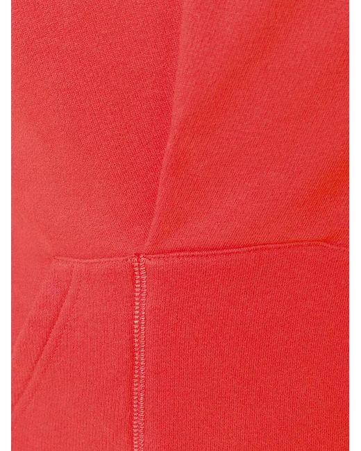 Unravel Project Red Crew Neck Sweatshirt