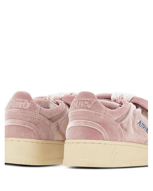 Autry Pink Medalist Low
