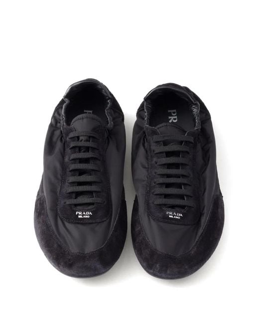 Prada Blue Flat Shoes for men