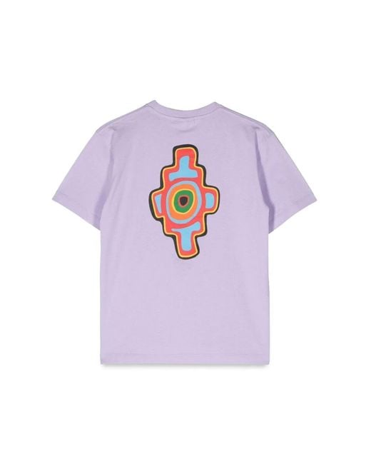 Marcelo Burlon Purple Marcelo Burlon County Of Milan Regular Ss T-Shirt