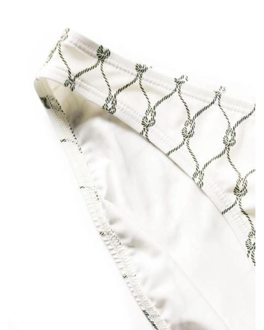 Tory Burch White Bikini Briefs