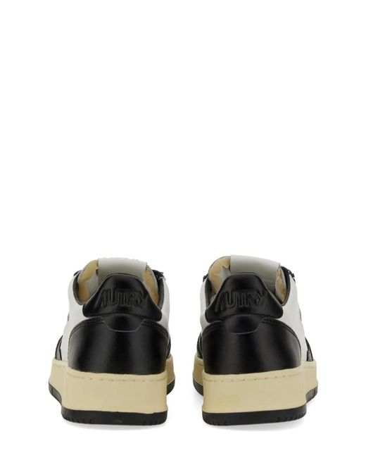 Autry White Sneaker "Medalist Low" for men