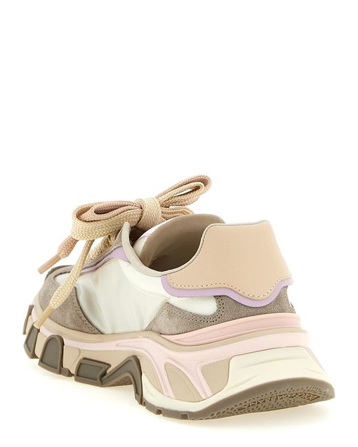 Dolce & Gabbana Natural Calfskin Athletic Sneakers