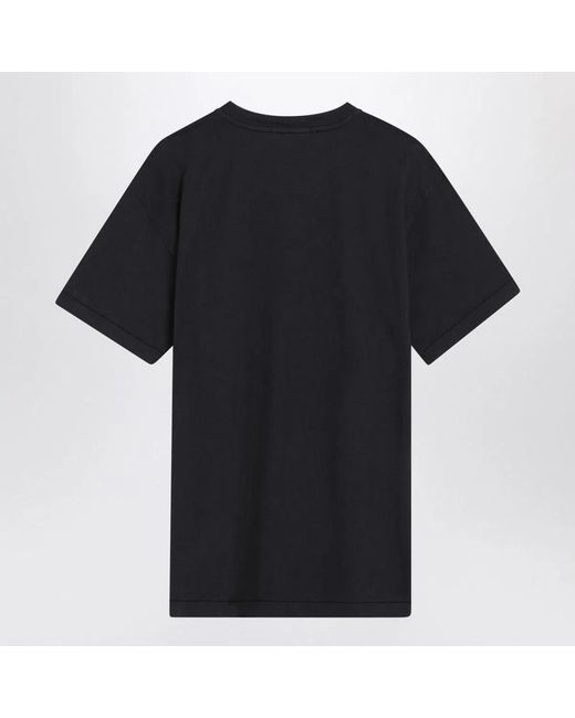 Stone Island Black Patch Tee for men