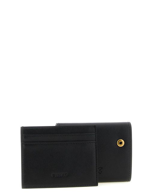 Pinko Black 'Saddle' Wallet