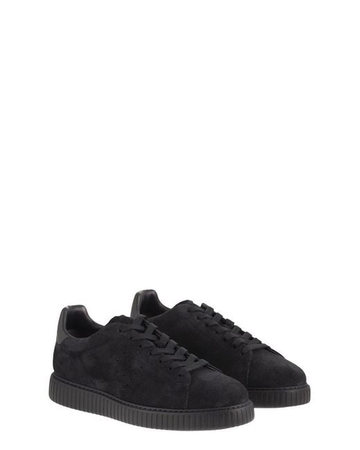 Hogan Black H-Stripes for men