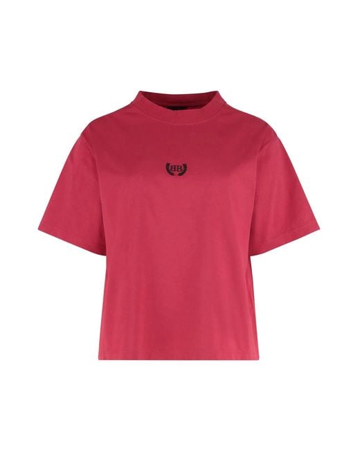 Balenciaga Ss T-Shirt Embroidered Logo