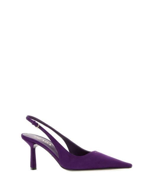 Prada Purple Decollete