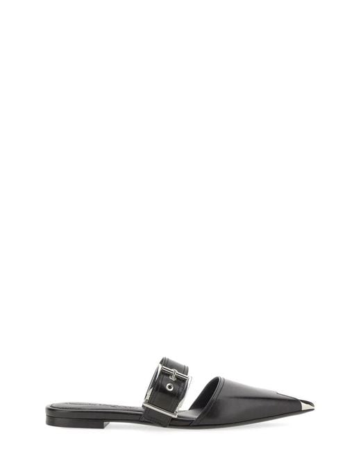 McQueen White Mule Punk