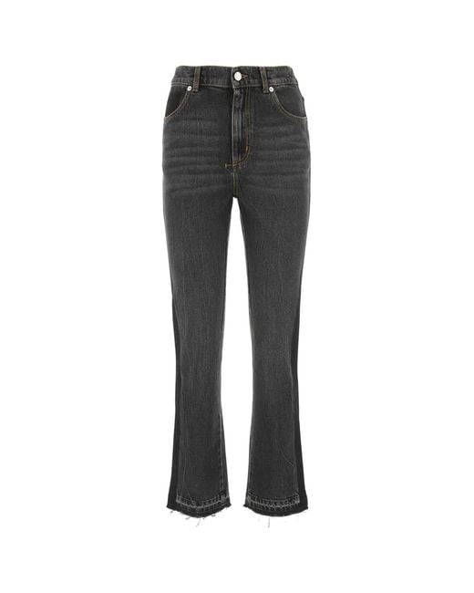 McQueen Black Denim Jeans