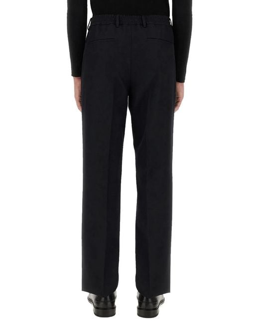 Fendi Black Wool Pants for men