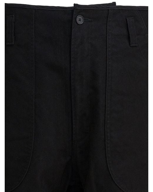 Needles Black "Over" Pants for men