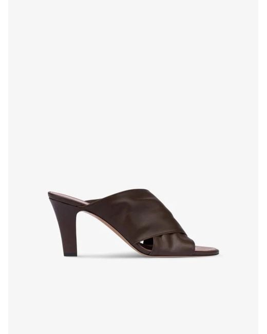 Paris Texas Brown Maria Mule T.75
