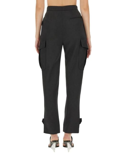 McQueen Black Military Pants