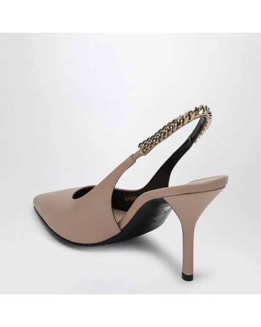 Gucci Natural Signorina Slingback Pumps