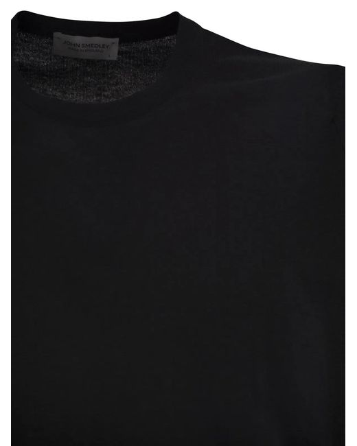 John Smedley Black Kempton for men