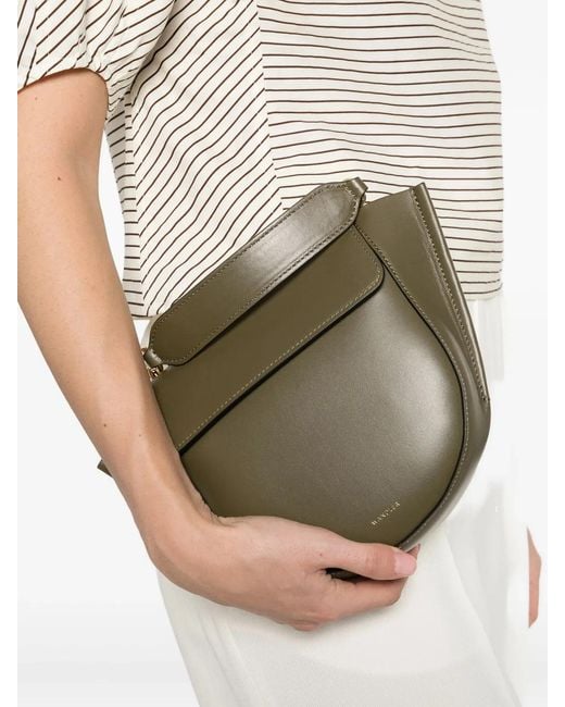 Wandler Metallic Mini Hortensia Flap Tote Bag
