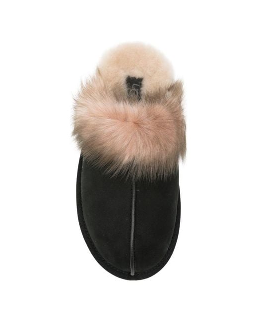 Ugg Black Scuffette Slippers