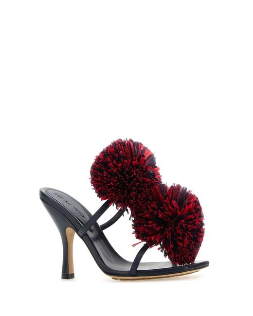 Bottega Veneta Multicolor Leather Adam Mules