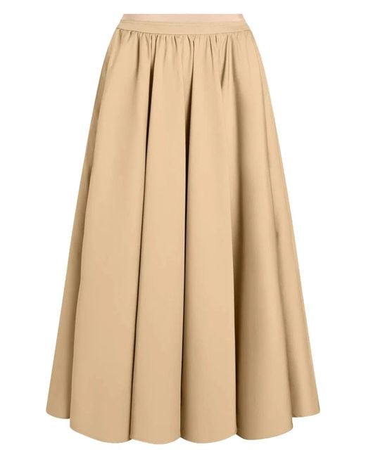 Patou Natural Cotton Maxi Skirt