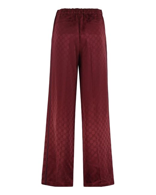 Gucci Red Pants