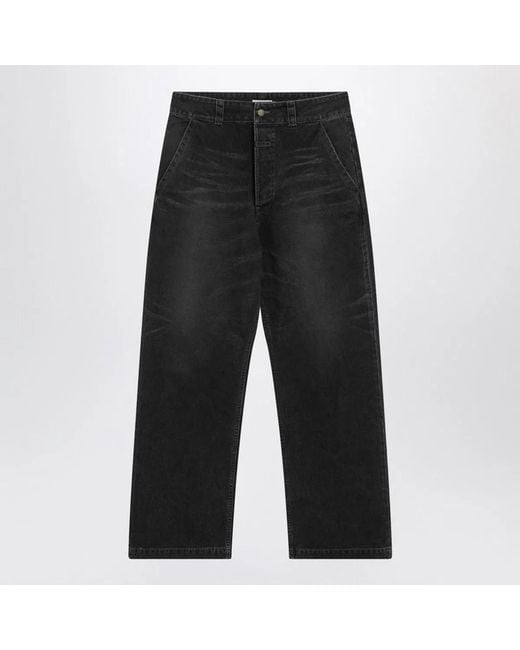 Fear Of God Black Washedeffect Jeans for men