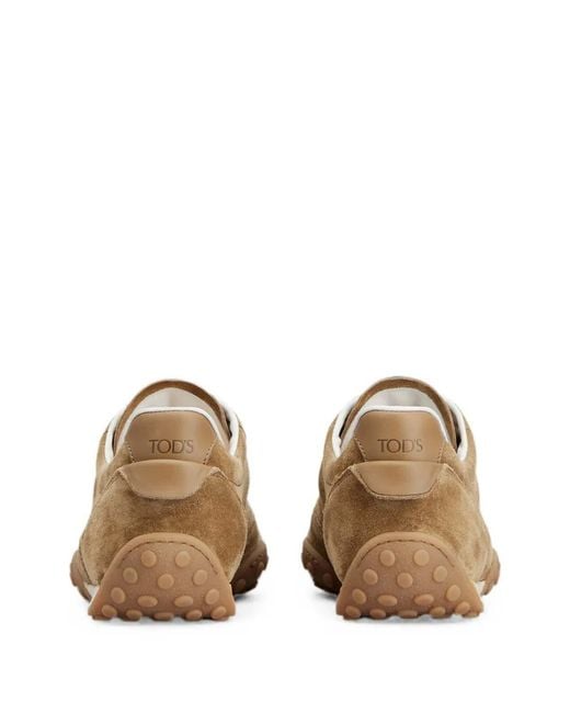 Tod's Brown 13M Laced Cappuccino Sports Shoe
