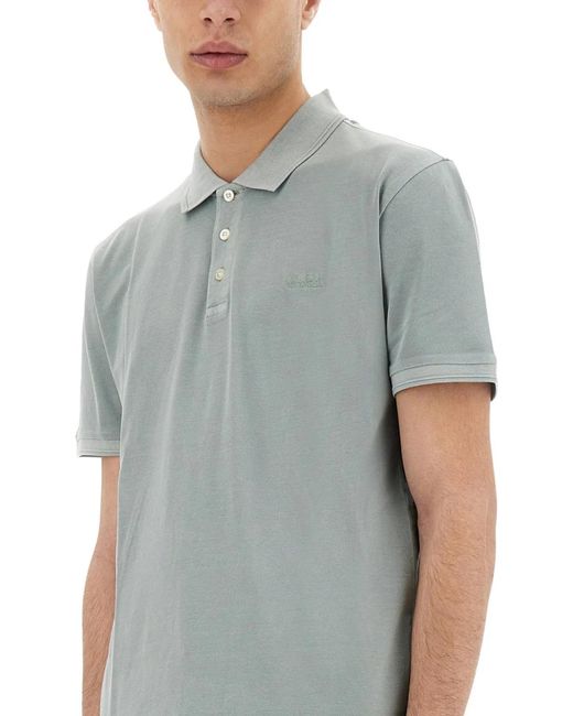 Woolrich Gray Mackinack Polo Shirt for men