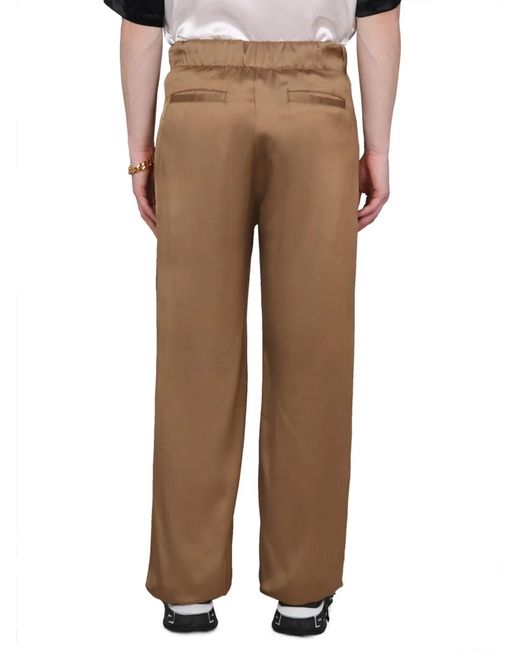Versace Natural Drawstring Pants for men