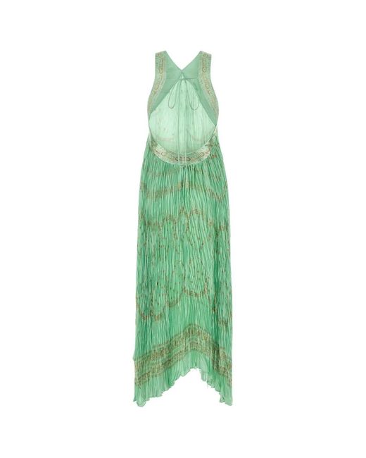 Alberta Ferretti Green Abito