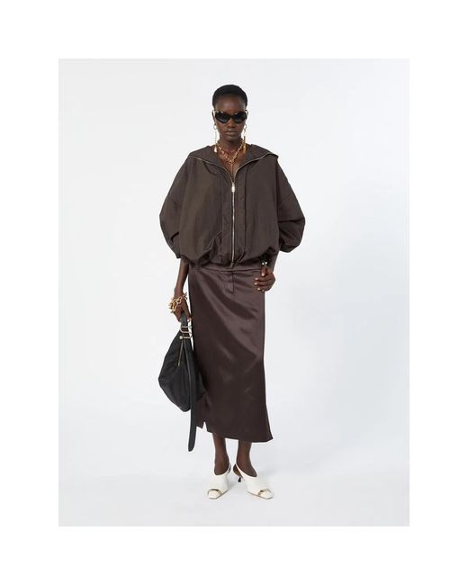 Max Mara Brown Spxoblare Skirt Chocolate