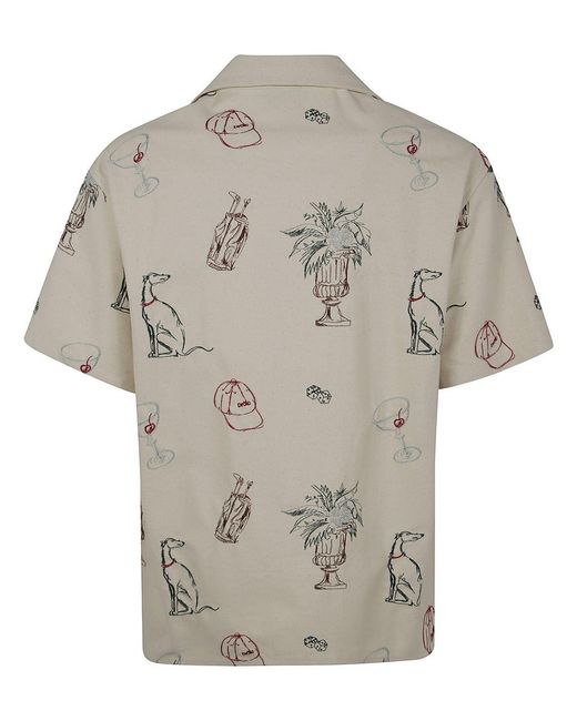 Drole de Monsieur Gray La Chemise Brodée Country Club for men
