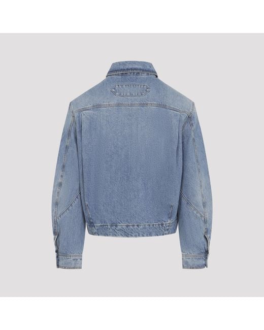 Jacquemus Blue Tabac La Veste De-Nimes Canevas Jacket for men