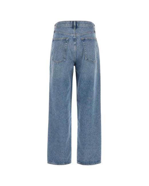 Agolde Blue V-Waist Baggyfairway
