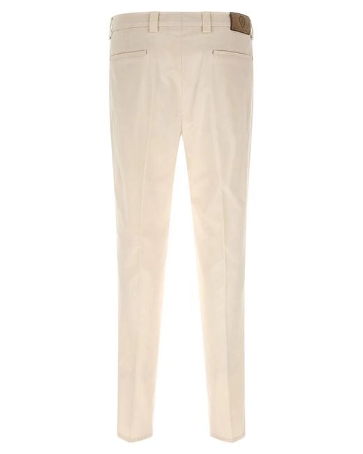 Brunello Cucinelli Natural American Pima Cotton Pants for men