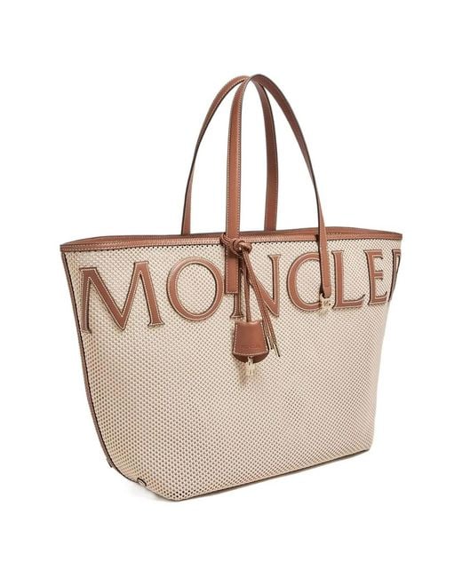 Moncler Natural Very Large Tote Bag