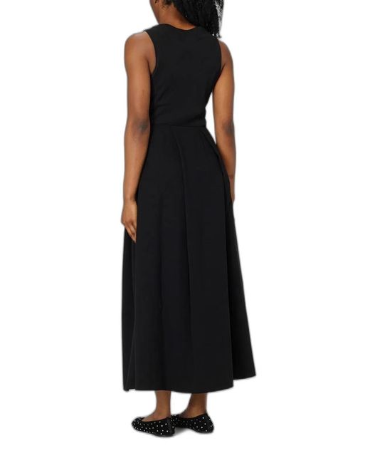 Emporio Armani Black Cady Dress