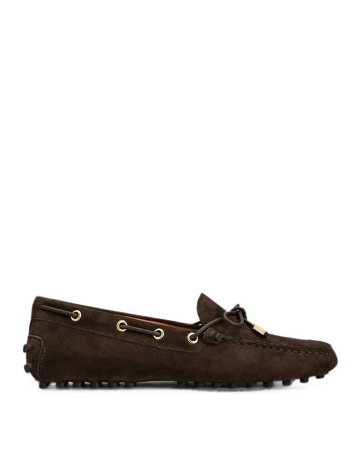 Tod's Brown Gommino Loafers