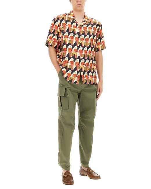 Gucci Green Cargo Pants for men