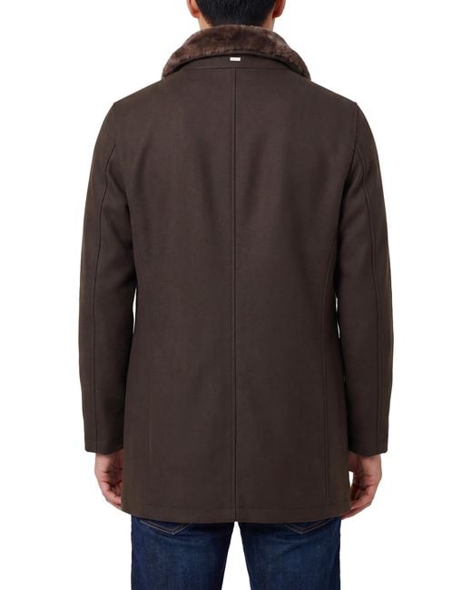 Herno Brown Short Coat for men